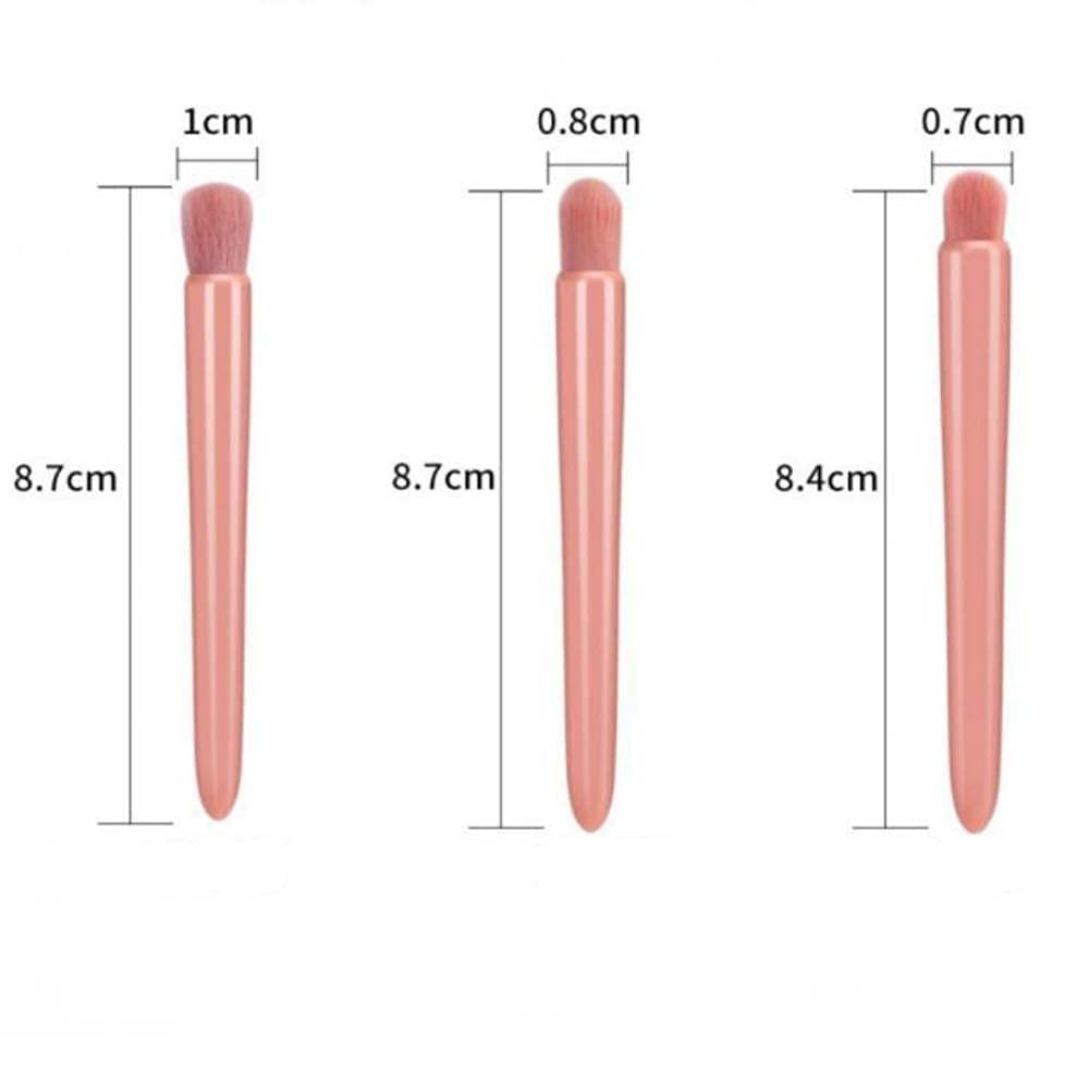 5 Pcs Makeup Brush Set with Mirror