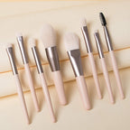 8 Pcs Travel Makeup Brushes Set